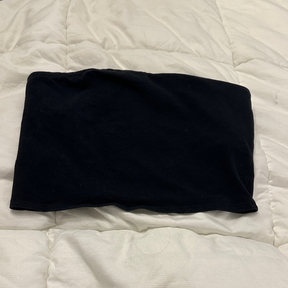 PINK Victoria's Secret Black Crop Top